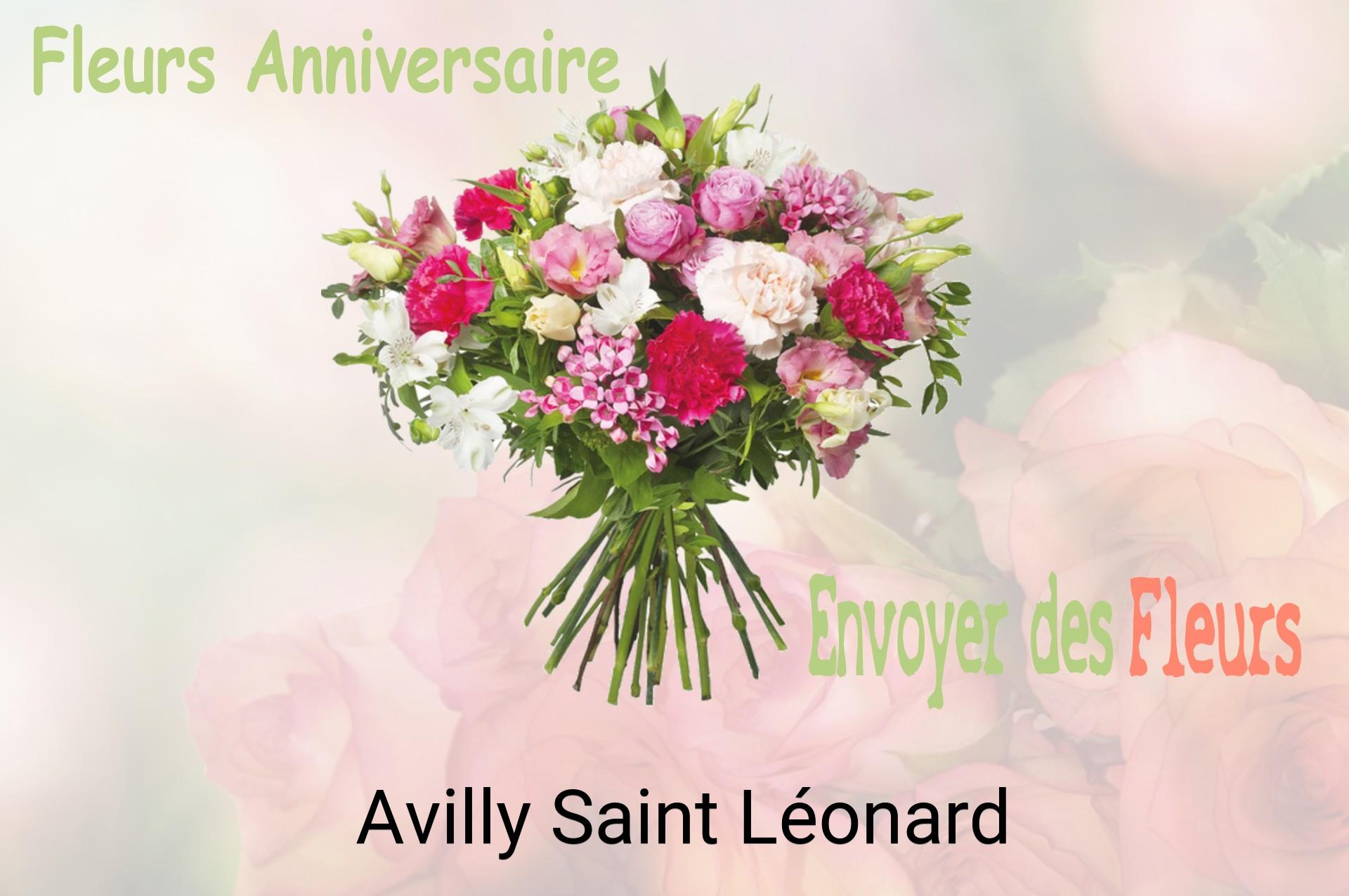 Bouquet de fleurs d’anniversaire livré à Avilly-Saint-Léonard